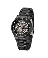 Kenneth Cole New York Men's Automatic Black Stainless Steel Watch 42MM