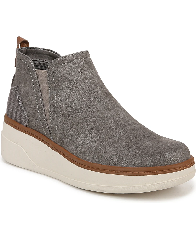 Blowfish Malibu Women's Charming Wedge High Top Sneakers - Charcoal Faux Leather