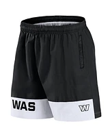 Fanatics Men's Black Washington Commanders Elements Shorts