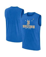 Jordan Men's Blue Ucla Bruins Primetime Legend Lock Up Performance Muscle Tank Top