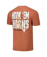 Image One Men's and Women's Orange Texas Longhorns Hyper Local Phrase Overlay T-Shirt