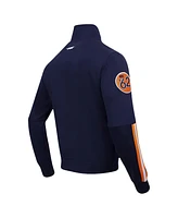 Pro Standard Men's Navy Houston Astros Fast Lane Full-Zip Track Jacket