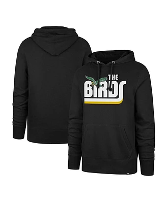 '47 Brand Men's Black Philadelphia Eagles Regional Headline Pullover Hoodie