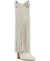 Vince Camuto Women's Shela Fringe Cowboy Boots