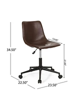 Streamdale Furniture Contemporary Lift And Swivel Office Chair