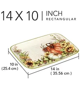 Certified International Autumn Breeze Rectangular Platter