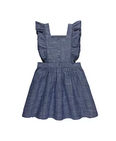 Hope & Henry Big Girls Organic Cotton Ruffle Jumper