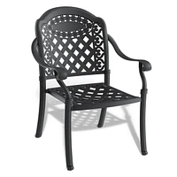 5-Piece Cast Aluminum Patio Set with Cushions