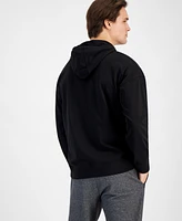 Karl Lagerfeld Paris Men's Slim Fit Pullover Logo Hoodie