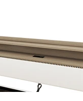 Twin Daybed with Drawers, Charging Station, Led Lights, and Storage