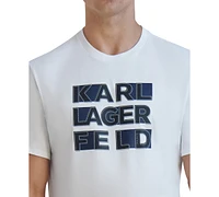 Karl Lagerfeld Paris Men's Cotton Logo-Graphic T-Shirt