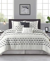 Stratford Park Crocus Stripe 7-Pc. Comforter Set