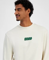 Hugo Boss Men's Nately Long Sleeve Crewneck Logo Graphic Sweatshirt