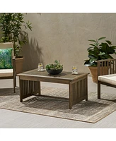 Acacia Wood Coffee Table: Outdoor Marvel For Decks And Patios