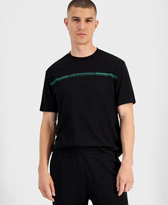 A|X Armani Exchange Men's Short Sleeve Crewneck Logo Graphic T-Shirt, Created for Macy's