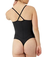 Maidenform Women's Firm Control Tummy-Shaping Multiway Thong Bodysuit DMS131