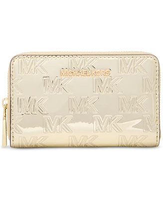 Michael Kors Jet Set Small Zip Around Card Case Gift Box