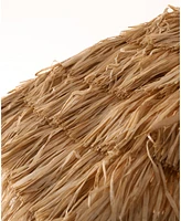 8' Thatch Tiki Umbrella, Hawaiian Hula Beach Umbrella