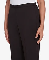 Alfred Dunner Runway Ready Women's Comfort Waist Short Length Pant