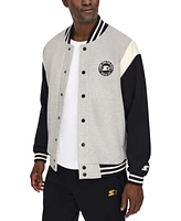 Starter Men's Heavyweight Fleece Varsity Jacket