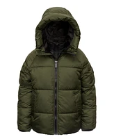 Michael Kors Big Boys Puffer Jacket with Bib