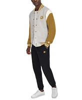 Starter Men's Heavyweight Fleece Varsity Jacket