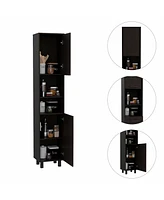 Fm Furniture Sheffield 2-Door Pantry Cabinet