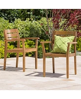 Acacia Wood Dining Chair: Durable, Comfortable, And Stylish