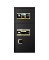 Streamdale Furniture Coin-Operated Digital Security Safe with Hidden Code, 3.5 Cu. Ft.