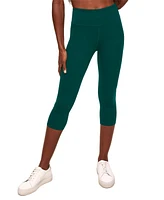 Walkpop Women's Cali Everyday Activewear Crop Legging