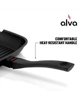 Alva Energy Ceramic Coated Cast Aluminum Grill Pan