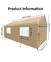 10x20 Portable Carport: Versatile Shelter for Vehicles, Storage, and Outdoor Events