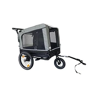 Streamdale Furniture Heavy-Duty Foldable Pet Stroller & Bike Trailer