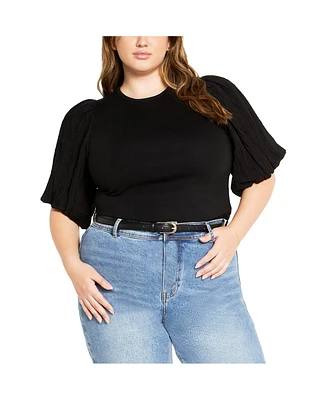 City Chic Plus Kiki Top