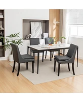 Premium Upholstered Dining Chairs (Set of 2)