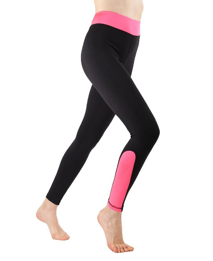 MeMoi Women's Highlighter Athletic Leggings