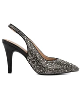 Sugar Women's Jaybird Embellished Slingback Pumps