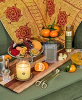 Aromatique Orange & Evergreen Textured Candle