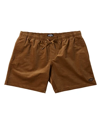 Billabong Men's Short Length Larry Layback Elastic Shorts