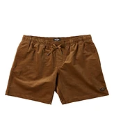 Billabong Men's Short Length Larry Layback Elastic Shorts