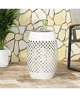 Streamdale Furniture Roswell Outdoor Tile Mosaic Side Table