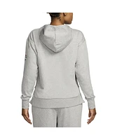 Nike Women's Gray Usa Basketball Authentic Practice Club Pullover Hoodie