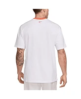 Nike Men's White Liverpool Premium Essentials T-Shirt