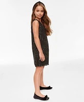 I.n.c. International Concepts Big Girls Sequin Tweed Mommy & Me Dress, Created for Macy's