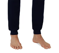 Lacoste Men's Straight-Fit Thermal Waffle-Knit Joggers
