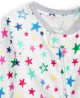 Holiday Lane Infant Star Cotton Matching Family Pajamas Onesie, Created for Macy's