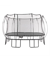 Springfree Trampoline Kids Outdoor Jumbo Square 13 Ft Trampoline with Enclosure