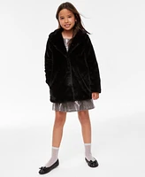 I.n.c. International Concepts Little & Big Girls Faux-Fur Coat, Created for Macy's