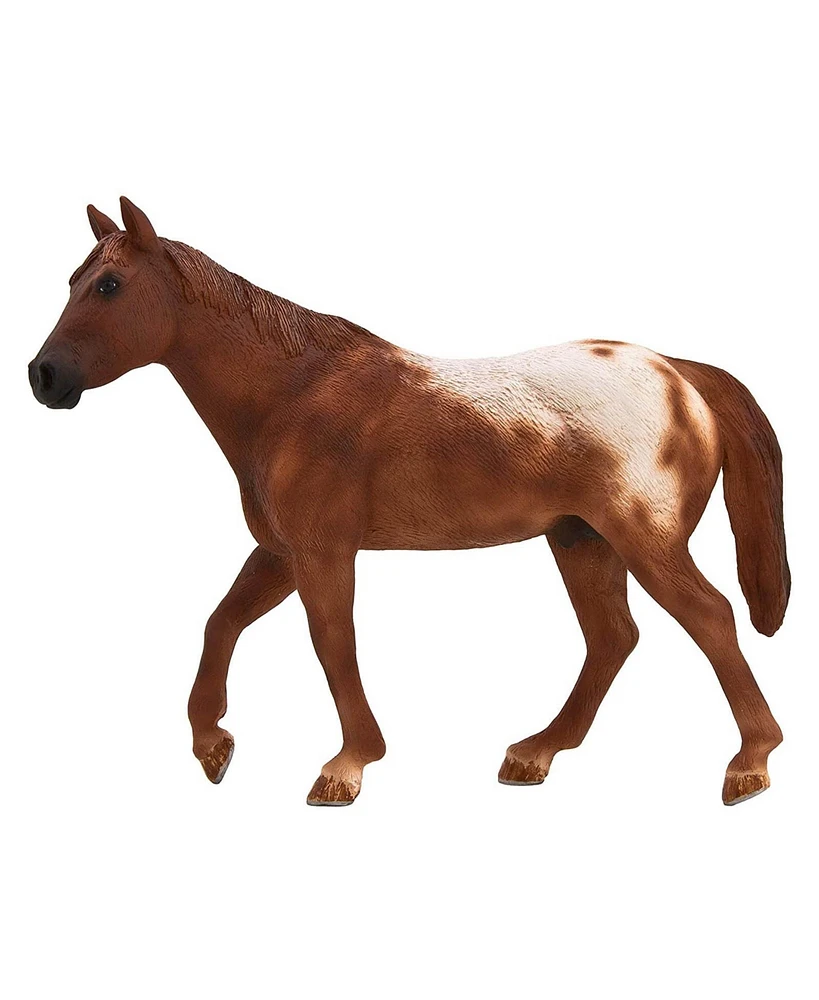 Mojo Appaloosa Stallion Chestnut Horse Animal Figure 387150