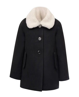 Michael Kors Toddler & Little Girls Faux Wool Jacket